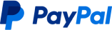 A PayPal payment acceptance logo